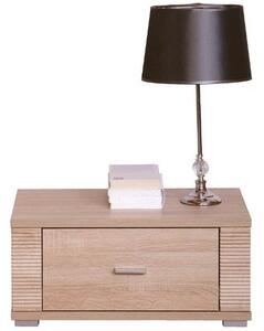 Noptiera GRESS, stejar sonoma, PAL laminat/margini PVC, 63x39x29 cm