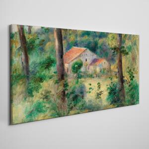 Tablou canvas Casă de pădure