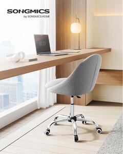 Scaun birou Songmics Gri 56x60x93.3 cm