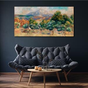Tablou canvas peisaj montan de pădure