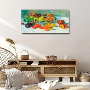 Tablou canvas Fructe Legume Lămâi