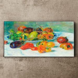 Tablou canvas Fructe Legume Lămâi