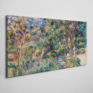 Tablou canvas Abstracția pădurii