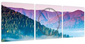 Tablou - Panoramă 2 (cu ceas) (90x30 cm)