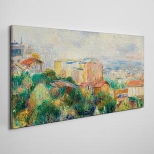 Tablou canvas Vedere din Montmartre