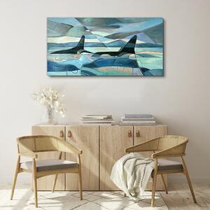 Tablou canvas Animal abstract balenă