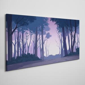 Tablou canvas tufe de pădure