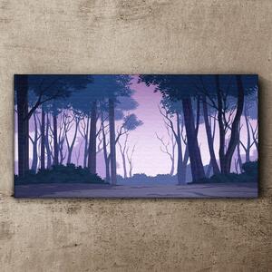Tablou canvas tufe de pădure