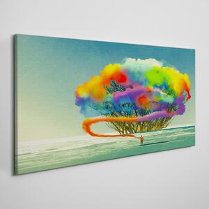 Tablou canvas Arborele abstracției