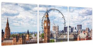Tablou - Big Ben (cu ceas) (90x30 cm)