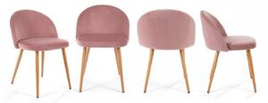 Set de scaune de sufragerie 4pcs P76_54 #rosewood-beech