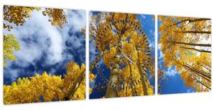 Tablou - Aspen (cu ceas) (90x30 cm)