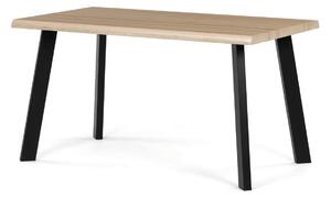Jídelní stůl 140x80cm, mdf, divoký dub, HT-F4514 OAK
