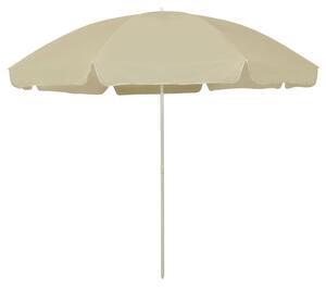 Umbrelă de plajă, galben nisip, 300 cm