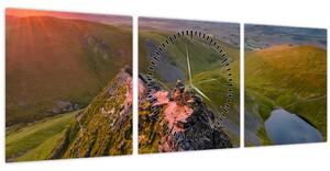 Tablou - Blencathra (cu ceas) (90x30 cm)