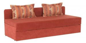 Sara K70_193 canapea extensibilă cu pernă #brick red