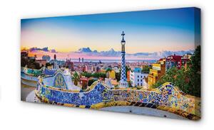 Tablouri canvas Spania panoramă a orașului