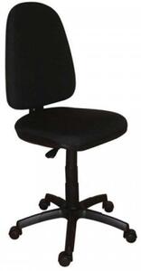 Scaun rotativ de birou, tapițerie din țesătură, cruce de picior negru, "Golf", negru