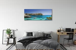 Tablouri canvas Spania Cliffs coasta mării