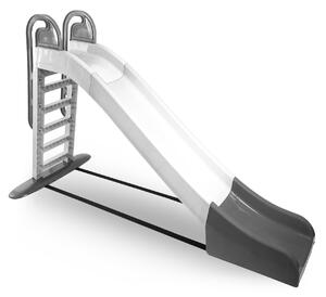 Tobogan Doloni cu mâner 243 cm Alb-Gri