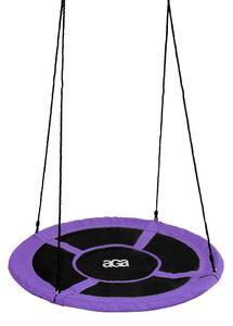 Aga Cerc de leagăn suspendat 90 cm Violet