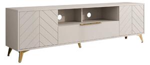 Comodă TV Comfivo Citrus, Bej, MDF, PAL laminat, 60x204x40cm, 47 kg