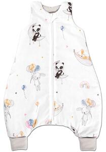 Sac de dormit cu picioare pentru copii 6-18 luni Kidizi Sweet Dreams 1 tog, mansete transformabile in soseta