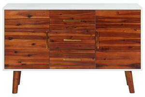 Servantă, 110x35x70 cm, lemn masiv de acacia și MDF
