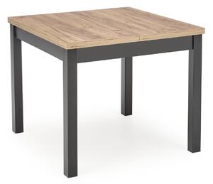 Masă Houston 1562Craft stejar, Negru, 8x9x9cm, ExtensieExtensie, MDF, PAL laminat