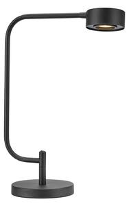 Markslöjd Lampa de masă LED Hugo, negru, înălțime 51,5 cm, dimabil, reglabil, Negru, Studiu / Birou, Metal