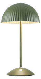 Markslöjd Lampa de masă Zin, verde, fier, înălțime 35,5 cm, G9, Verde, Camera de zi / sufragerie, Metal