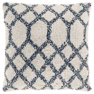 Perna decorativa MELANIE 45x45 cm, albastra