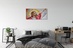 Tablouri canvas mozaic Isus