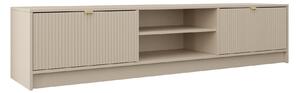 Comodă TV Comfivo Papilio I, Bej, PAL laminat, MDF, 40x180x40cm, 30.6 kg