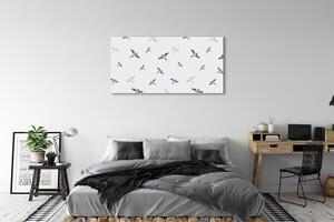 Tablouri canvas Păsări cu flori