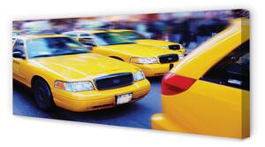 Tablouri canvas taxi galben Oraș
