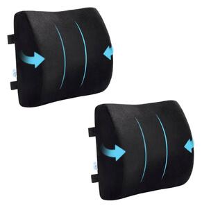 Pachet 2 perne lombare pentru birou sau automobil din spuma cu memorie Better Posture Lite #28