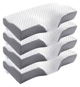 Pachet 4 perne ortopedice cervicale din spuma cu memorie Better Posture Lite #32