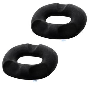 Pachet 2 perne ortopedice colac pentru hemoroizi de sezut din spuma cu memorie Better Posture Pro #37
