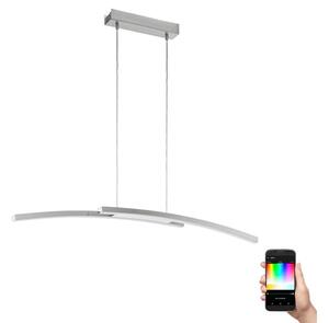 Eglo 97911 - Lustră suspendată reglabilă pe cablu FRAIOLI-C LED RGB, 34W, 230V