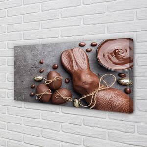 Tablouri canvas Bomboane de ciocolată iepure