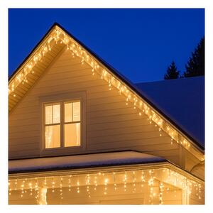 Solight 1V401-WW-LED Perdea luminoasă pentru exterior 360xLED/8 funcții 15m IP44 alb cald