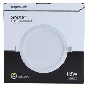 Corp de iluminat LED dimabil încastrat Aigostar 18W/230V d. 22 cm Wi-Fi