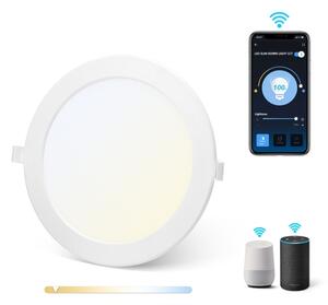 Corp de iluminat LED dimabil încastrat Aigostar 18W/230V d. 22 cm Wi-Fi