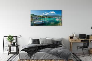 Tablouri canvas munți de mare Grecia Marina