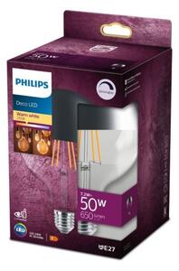 Bec LED dimabil cu cap sferic oglindit Philips G125 E27/7,2W/230V 2700K