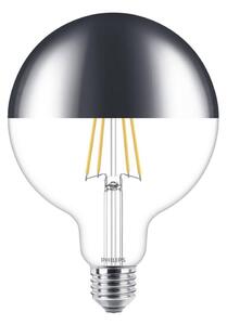 Bec LED dimabil cu cap sferic oglindit Philips G125 E27/7,2W/230V 2700K