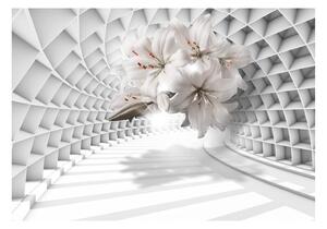 Fototapet autoadeziv - Flowers in the Tunnel