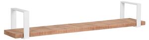 LABEL51 Raft de perete Slam, lemn / alb, 120x23x20 cm, XXL MT-2291