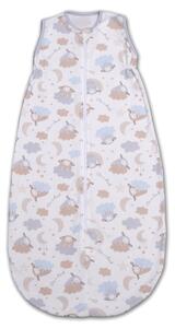 Sac dormit copii de vara 0-18 luni Kidizi On a Cloud Pastel, 80 cm, 0.5 tog